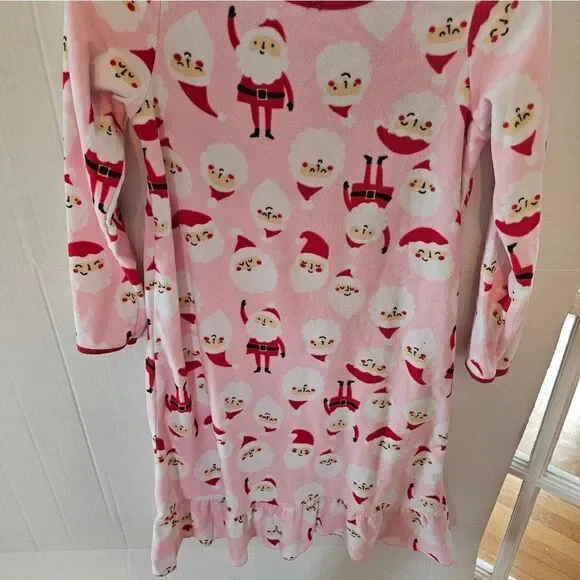 Adorable fleece Christmas nightgown size 8-10. Carters - Picture 4 of 5